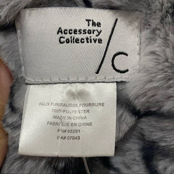 The Accessory Collective Faux Fur Pull Through Scarf NWT - Picture 5 of 5